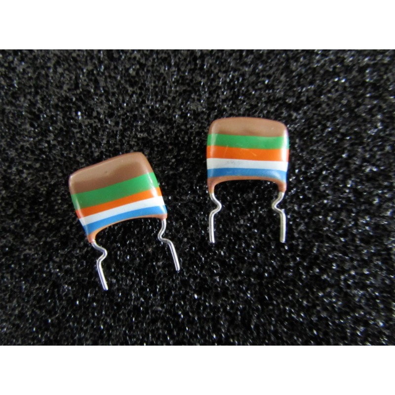Mullard Tropical Fish Capacitor .015uF 15nF 15000pF 10% 630V Mullard