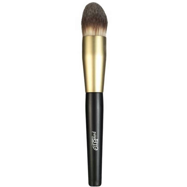 puroBIO Cosmetics Sculpting Tapered Brush No. 10, 1 Pc
