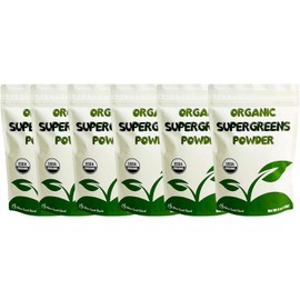 Cherie Sweet Heart Supergreens Powder - Green Superfood - Organic Greens Powder Super Greens - Smoothie Powder - Superfood Powder - Powdered Greens - 2.25LB Super Greens Powder - 204 Servings