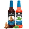 Syruvia Sugar-Free Holiday Syrup Variety Pack - Peppermint & Gingerbread