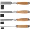 4Pcs Wood Chisels Set Wood Carving Chisels with Beech Handles