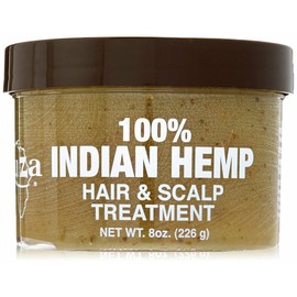 KUZA Indian Hemp Hair and Scalp Treatment 8 oz, Makes Hair Look And Feel Healthy Soft