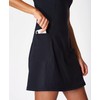 Sweaty Betty Women's Power Racer Back Tennis Workout Dress Black