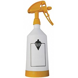 0.5L White/Yellow, Plastic Dual Spray Bottle