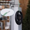 8PCS 4-Inch Silicone Cable Ties, Bendable Rubber Twist Ties, Reusable