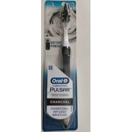 Oral-B Pulsar Charcoal Battery Toothbrush Soft 1 Count