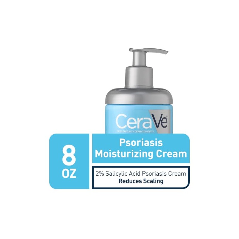 Cerave Moisturizing Cream For Psoriasis Treatment Ounce With Salicylic Acid