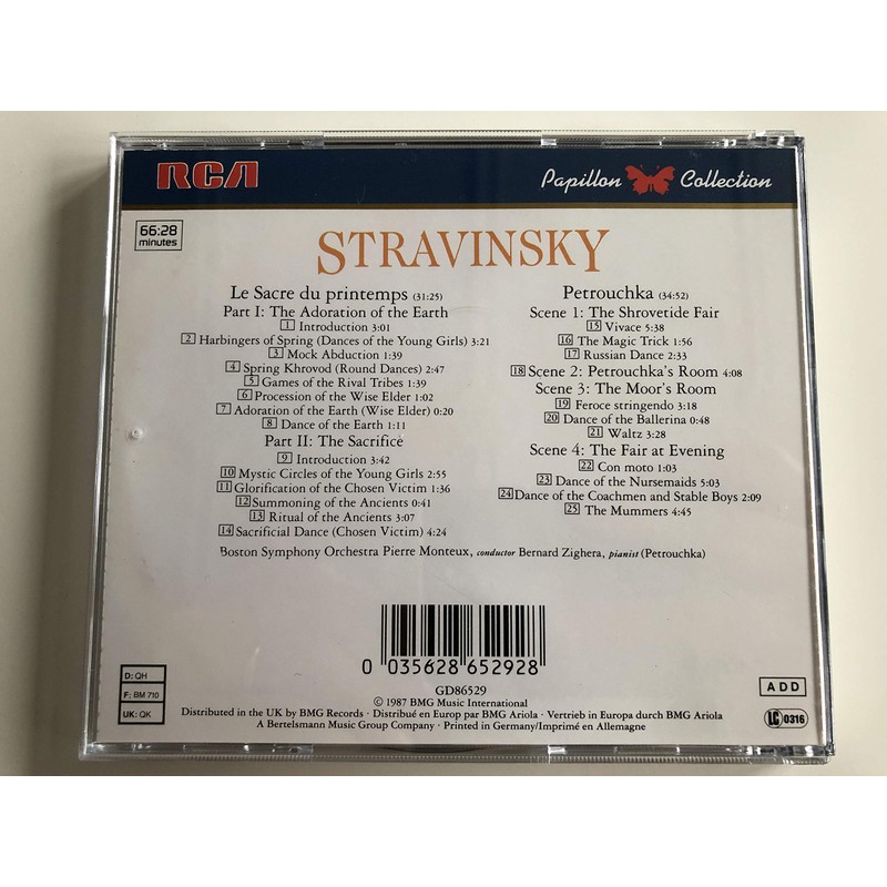 Stravinsky - The Rite of Spring; Petrushka