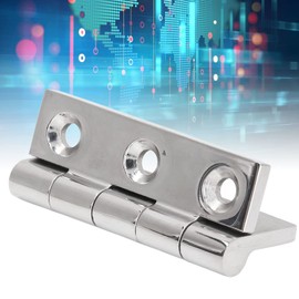 Natudeco Lift Off Hinge 6 Holes Rustproof Heavy Duty Stainless Steel Take Apart Hinge Hardware Replacement for Boat Kayaks Hatch Cabinet Door