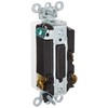 Leviton 15 Amp, 120/277 Volt, Decora Plus Rocker, Single-Pole Double