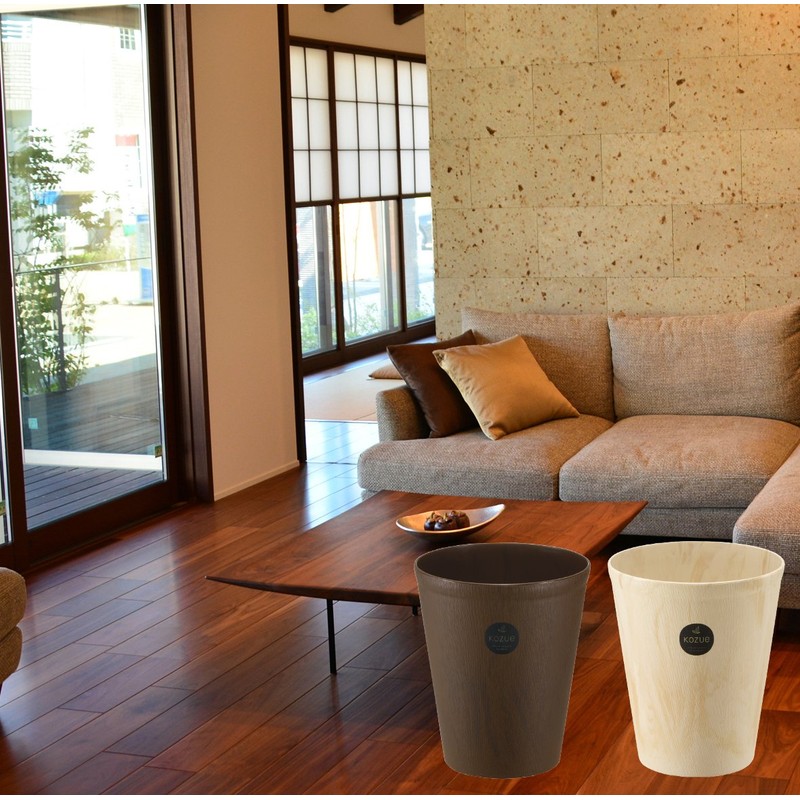 Richell Garbage Can Cozuecan S Dark Brown