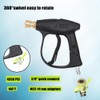 Pressure Washer Short Gun, 4350 PSI High Power Washer Spray