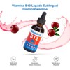 Bioganic Vitamina B12 Sabor Arándano, Vegano, Sin Azúcar Arándano
