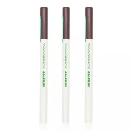 Gita [이니스프리] 이니스프리 납작 아이브로우 펜슬 0.3g 1호 석양에 핀 로즈 브라운 3개 [Innisfree] Innisfree Flat Eyebrow Pencil 0.3g No. 1 Rose Brown Blooming at Sunset, Set of 3 [Basic]