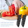 uxcell 2Pcs Knife Cover Sleeves Blade Edge Guards for 7"