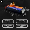 11.1V 2200mAh 3S 30C XT60 Plug RC Lithium-Polymer (LiPo) Battery