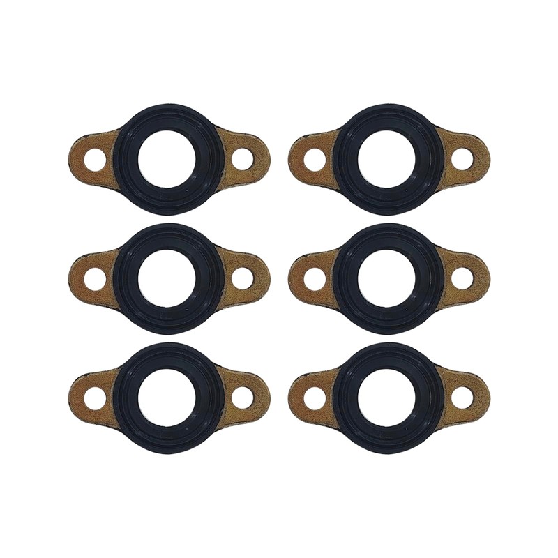 Fuel Injector Line Passthrough Seals Kit 6PCS for Detroit Diesel