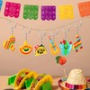 72 Pcs Mexican Fiesta Keychains - Cinco De Mayo Donkey