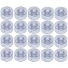 NGOSEW Clear Bobbins for Singer 227, 3321, 3323, 4432, 5554,