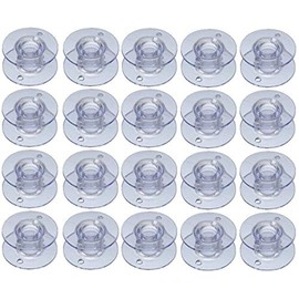 NGOSEW Clear Bobbins for Singer 227, 3321, 3323, 4432, 5554, 3116, Pfaaff Ambition 1.0, 1.5, Essential, Quilt Ambition 2.0 (10)