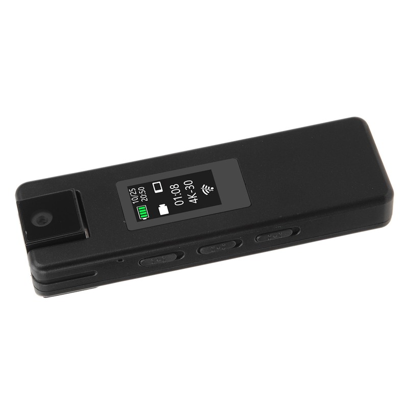 WiFi Body Camera 4K HD Motion Detection 1500mAh 180 Degree