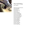 Thru Hull Fitting 292000075 Replacement for SEA DOO Model 3D