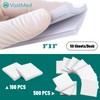 100PCs Dental Sheets Mixing Pads 2 Sides Paper 3"x3" (7.6x7.6cm)