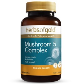 Herbs of Gold Mushroom 5 Complex Cap X 60