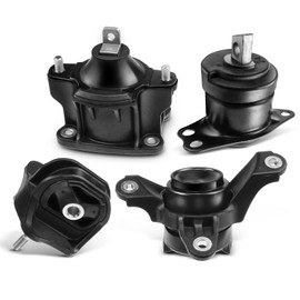 A-Premium Set of 4 Engine Motor Mount and Transmission Mount Kit Compatible with Honda Accord 2013 2014 2015 2016 2017 L4 2.4L, Automatic Transmission