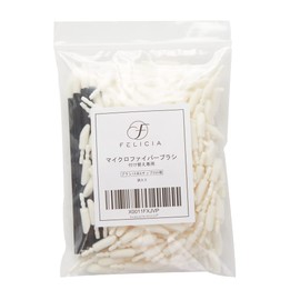FELICIA 300pcs Microfiber Brush Tip Head Replacement Applicator Eyelash Perm Lash Lift Matsue Lip Brush
