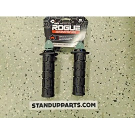 ODI 7/8" ODI black Lock on Grips atv pwc Jet-Ski Sea-Doo Wave-runner ROGUE V2.1