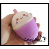 2 Bubble Tea Drink Squishy Squeeze Stress Ball Soft Doh