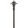 Kichler 15502CBR Landscape Path, 1-Light, Centennial Brass