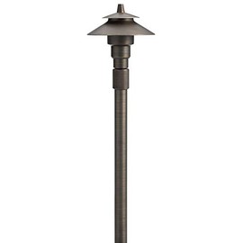 Kichler 15502CBR Landscape Path, 1-Light, Centennial Brass