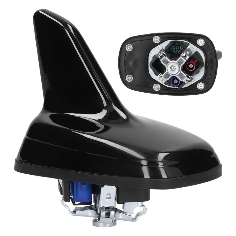 Antenna Shark Fin Shape 5Q0035507B5FQ Glossy Black Replacement for Karoq/Kodiaq/Octavia