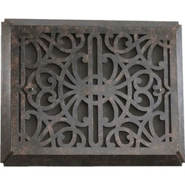 Quorum International Flush Mount Door Chime Grill Cover Only - Toasted Sienna - 7-113-044, Bronze/Dark