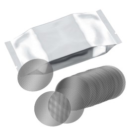 D'vine Dev Pack of 50 Stainless Steel Drainage Mesh, 2 Inch Round Drainage Hole Strainer for Keep Soil from Flowing Away, Anti-Corrosion and Breathable Bonsai Pot Bottom Grid Mat Mesh, 97-N-1