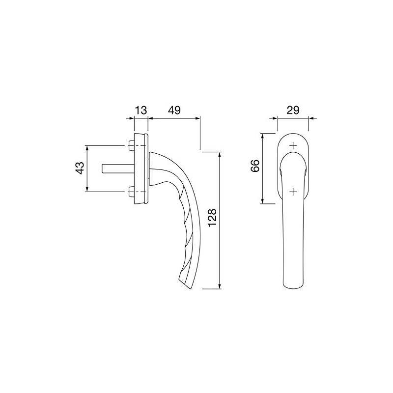 Format 4012789591842 – Fenstergriff 0710/u26.f9016 NAW. 32