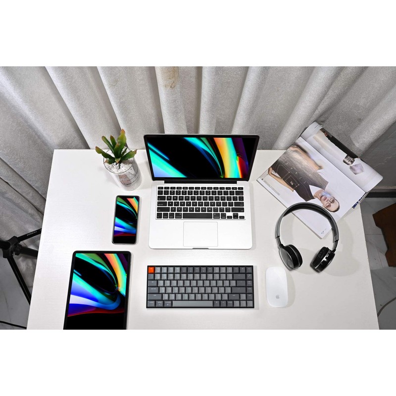 Keychron K2 75% Layout RGB Bluetooth Wireless Mechanical Keyboard with