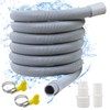 Rseuphiee 3 Metre Washing Machine Hose, Drain Hose Extension, Universal