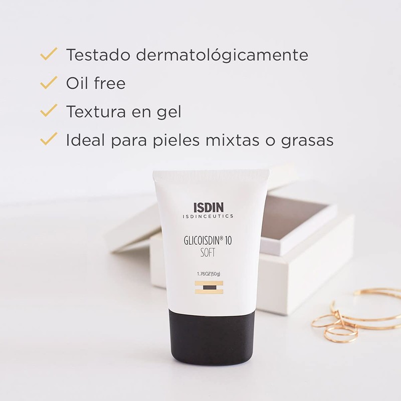 ISDIN GlicoGel, Exfoliante Facial - 50 ml