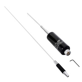 HYSHIKRA TC-B2M 1.8-36Mhz (160meter to 8meter) 50.7inch 120W Stainless Steel CB Mobile Base Antenna with PL259(UHF-Male) Connector for Yaesu Motorola Midland Icom Ham Mobile Radio Transceiver