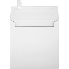 5 1/2 x 5 1/2 Square Envelopes w/Peel & Press - 70lb. Bright White (50 Qty.)