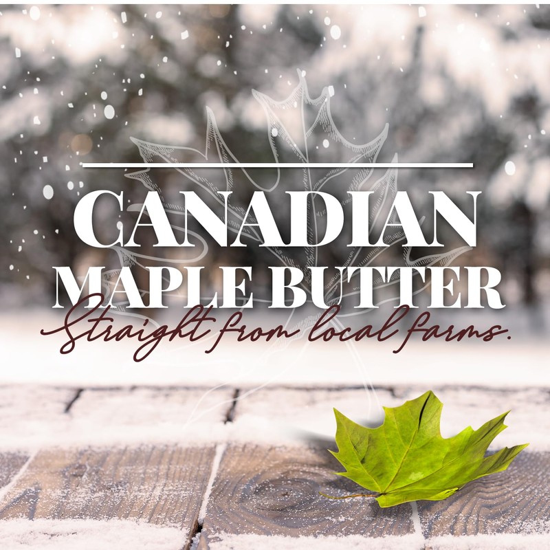 Brien Maple Butter | Soft Spreadable Maple Cream | Vegan,