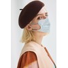 [D.masque] Luxe. アリスブルー × アンバーグレーFor Ladies'【ヒアルロン酸8,800mg/kg配合マスク】 5枚入