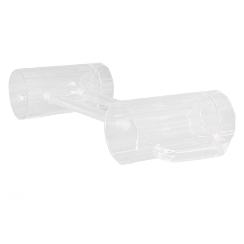 Beer Mug Acrylic Double Conjoined Beer Glass with Handle for