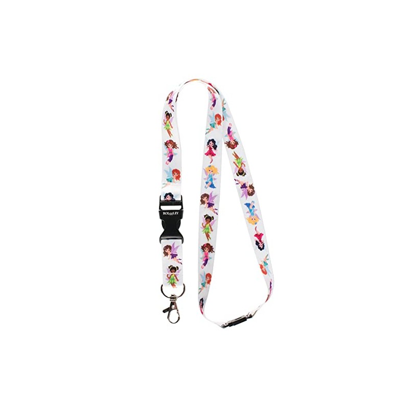 Rolseley - Lanyard with various patterns and metal clip Fairies