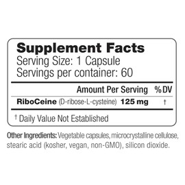 MaxONE, Riboceine, 60 Vegetable Caps, 30 Servings (Pack of 2) | Exp. 06/2026