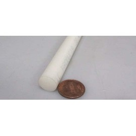 Natural Acetal POM Round Rod .500" (1/2") Diameter x 4 Ft Length 4 pcs 16 Feet Total