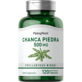 Piping Rock Chanca Piedra Capsules 500mg | 120 Pills | Herbal Supplement | Non-GMO, Gluten Free